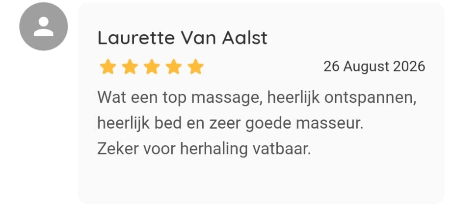 Recensie van Laurette Van Aalst, 5 sterren