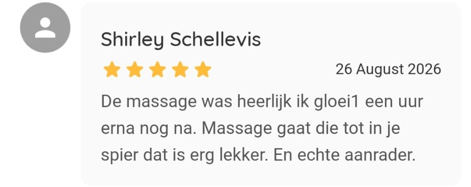 Recensie van Shirley Schellevis, 5 sterren